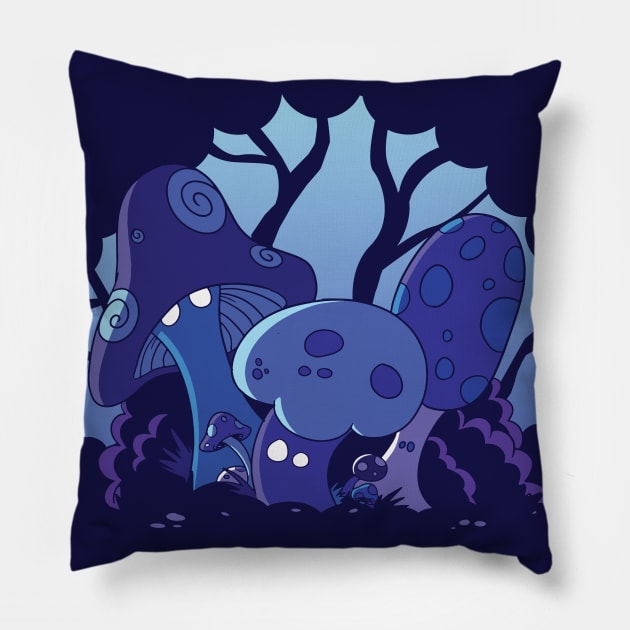 A Fungus Among Us Pillow by Kappacino Creations