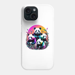 Panda Vibes Phone Case