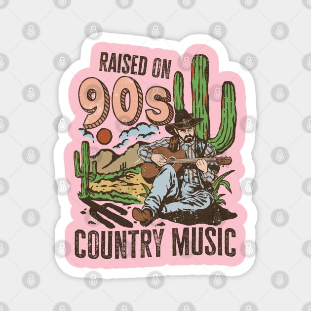 Raised On 90's Country Music Magnet by Brooke Rae's