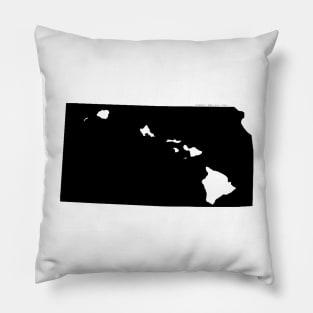 Kansas and Hawai'i Roots by Hawaii Nei All Day Pillow