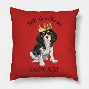 King Charles Coronation Pillow