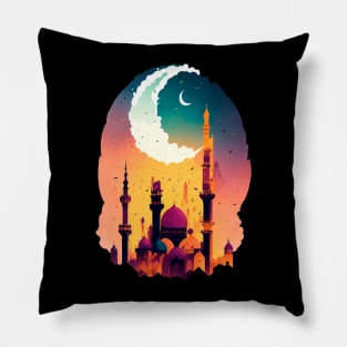 Mystical Mosque Pillow