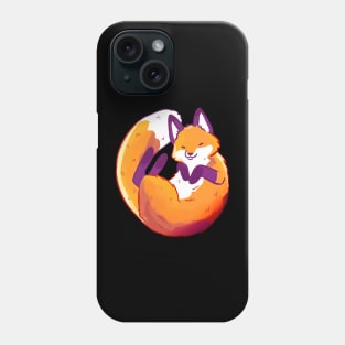 Cute sleeping fox Phone Case