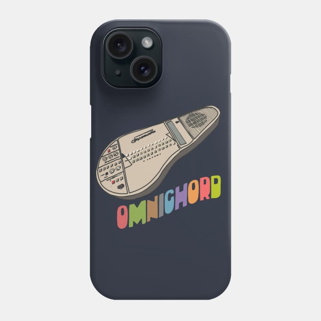 Omnichord Synth Design Phone Case by DankFutura