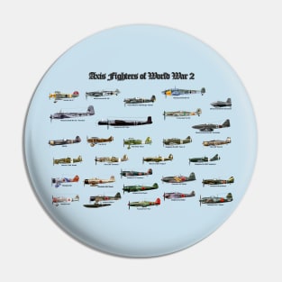 AXIS Fighters of World War 2 Pin