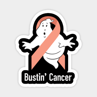 Bustin' Cancer (Peach) Magnet