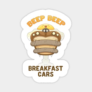 Breakfast Cars! Beep Beep! Magnet