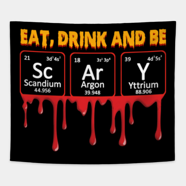 Funny Periodic Element Chemistry Halloween Science Costume Funny