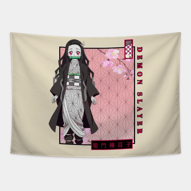 Nezuko chan Tapestry by CH - B