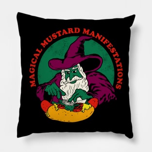 Magical Mustard Manifestations Pillow