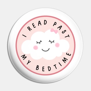 I read past my bedtime Pin