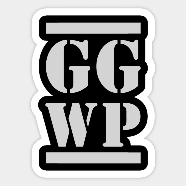 GG WP - League Of Legends - Sticker