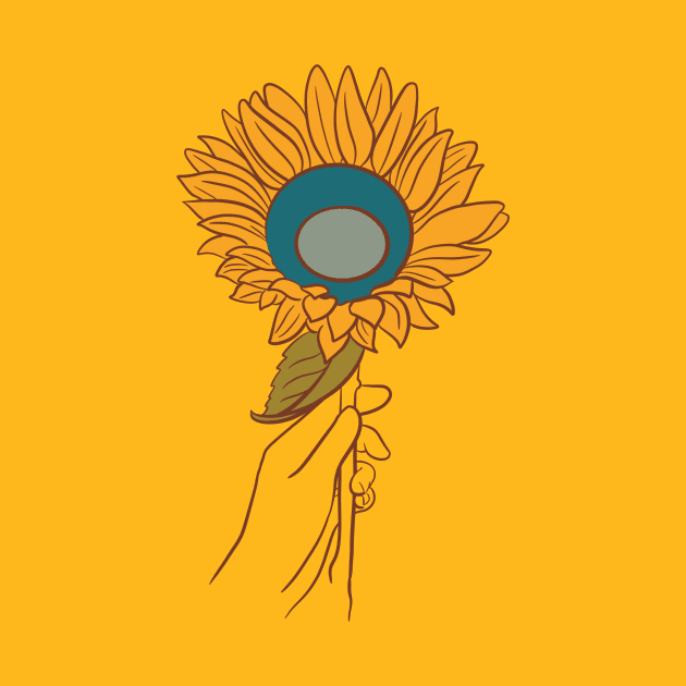 70s sunflower by BubblegumGoat