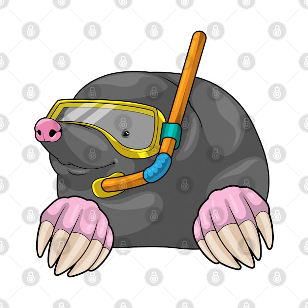 Mole Diver Snorkel by Markus Schnabel