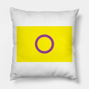 Intersex Pride Flag Pillow