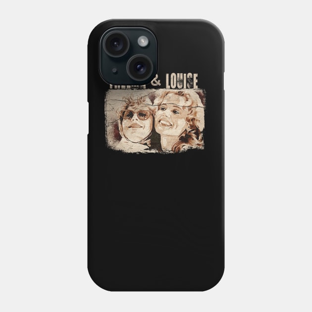 thelma and louise retro Phone Case by HighRollers NFT