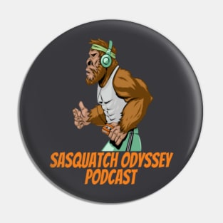 Sasquatch Odyssey Jogging Graphic Pin