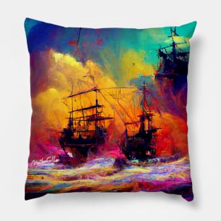 Sea of Colors Pillow