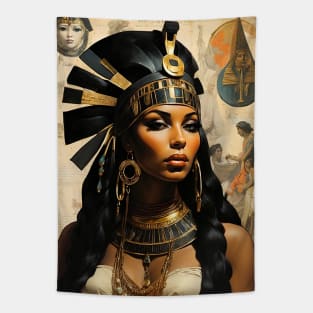 Black Cleopatra Tapestry