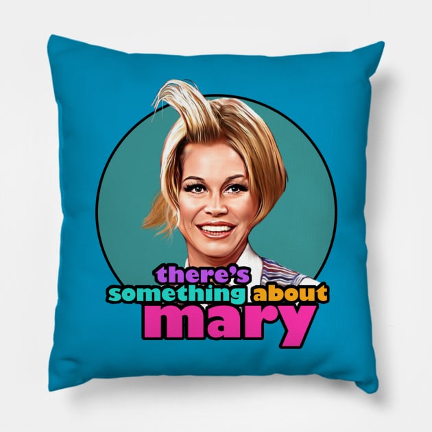 There's Something About Mary Tyler Moore Pillow by Zbornak Designs