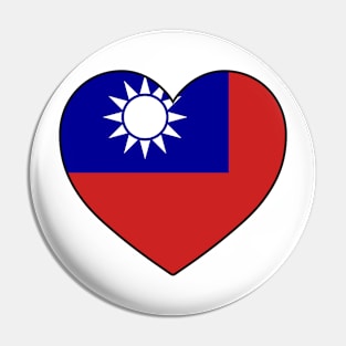 Heart - Taiwan Pin