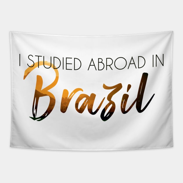 I Studied Abroad in Brazil Tapestry by UnderwaterSky