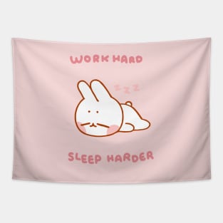 Work Hard, Sleep Harder Tapestry