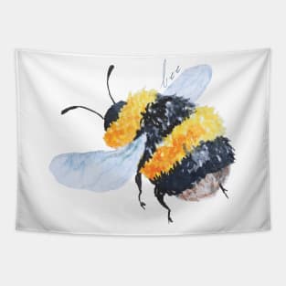 bee watercolor 2 Tapestry