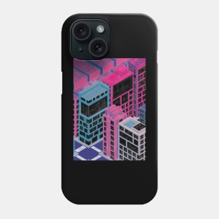 Enchanted Lazy Town - Illuminated Skylines Phone Case