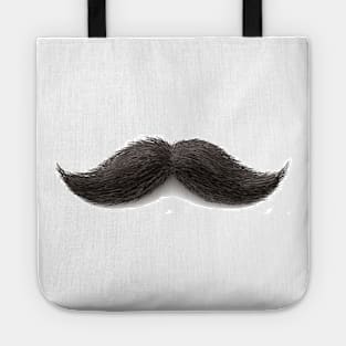 Black mustache Tote