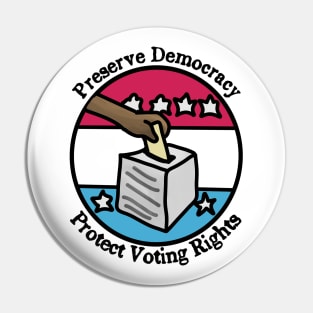 Protect Voting Rights Pin