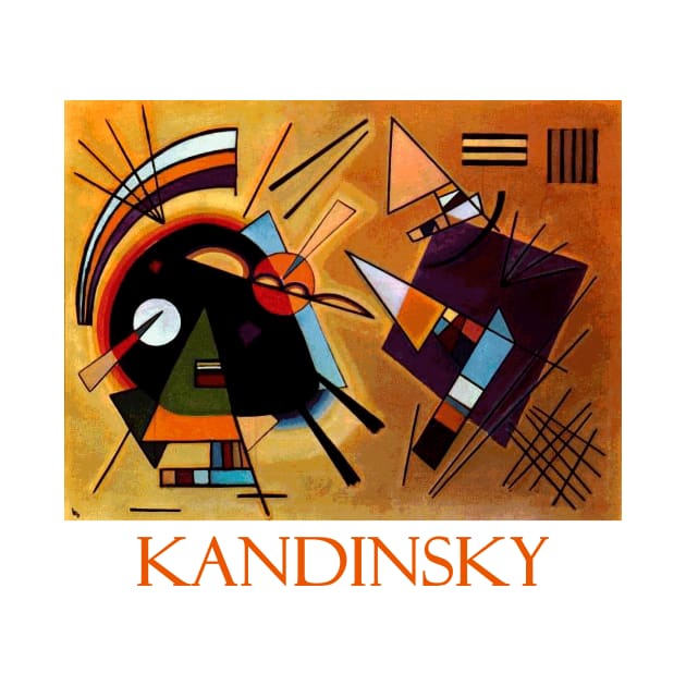 Black and Violet by Wassily Kandinsky by Naves