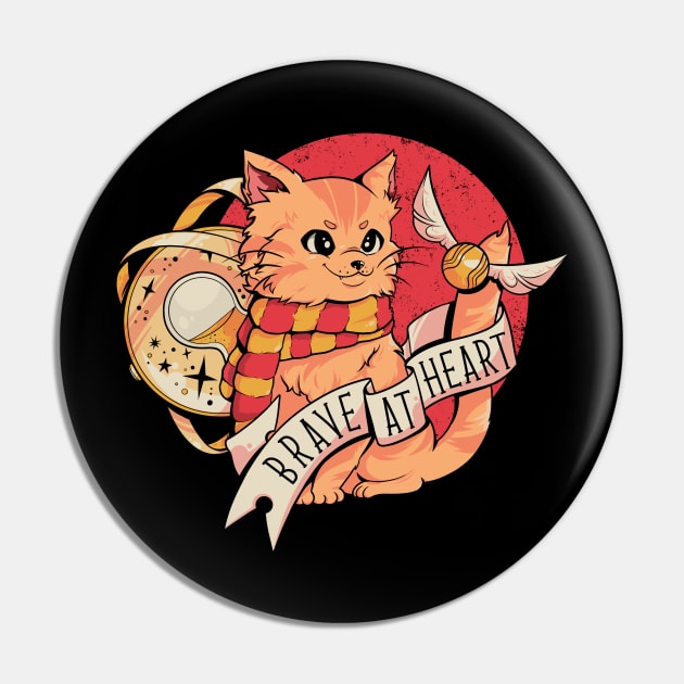 Brave At Heart Orange Cat by Tobe Fonseca Pin by Tobe_Fonseca