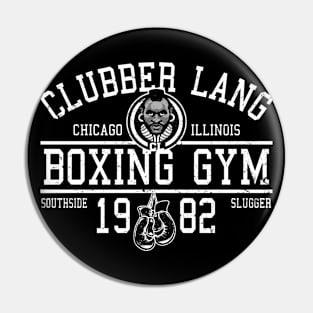 Clubber Lang Boxing Gym South Side Slugger Pin