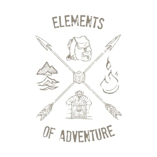 Elements of Adventure - grey T-Shirt