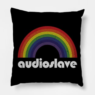 Audioslave - Rainbow Vintage Pillow