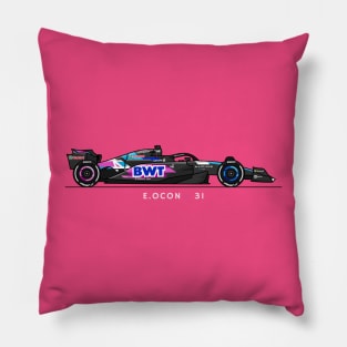 F1  Racing Esteban Ocon Alpine Fan shirt Pillow