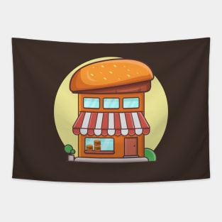 BURGER SHOP Tapestry