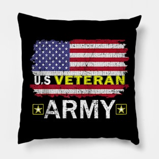 Army Veterans Day US Army Veteran Pride Zip Pillow