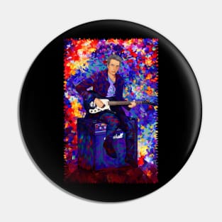 12th Doctor Full color Abstract Pin