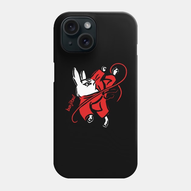 Kicking Bunny! Phone Case by John Himmelman