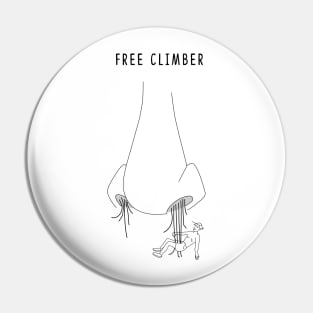 Free climber Pin