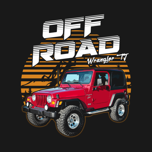 Jeep Wrangler TJ jeep car offroad name by Madisen Harvey