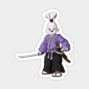 Ninja Rabbit Magnet