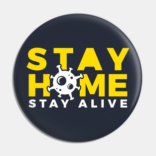 Stay At Home Pin