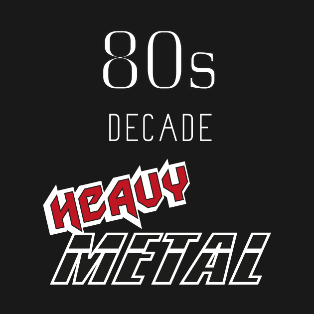 Heavy metal decade - 80s by TS Studio