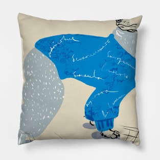 Dog Popons Snow 5 Pillow