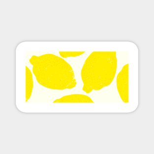 Lemons Illustration Magnet
