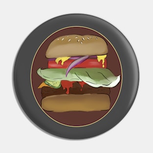 Burger Pin