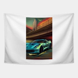 Corvette Envy Tapestry